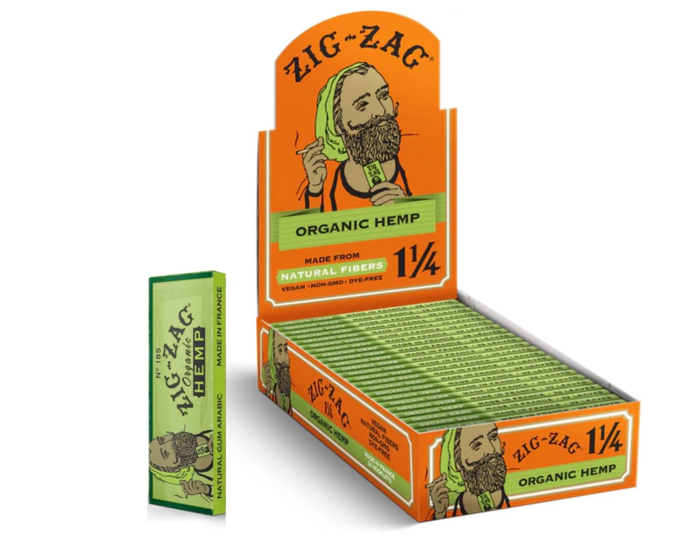 Version 1.0.0 Zig Zag Hemp Rolling Papers - Image 1