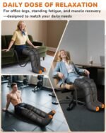 JZBRAIN Leg Massager: Compression & Heat - Image 5