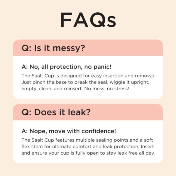 Saalt Soft Menstrual Cup - Image 5