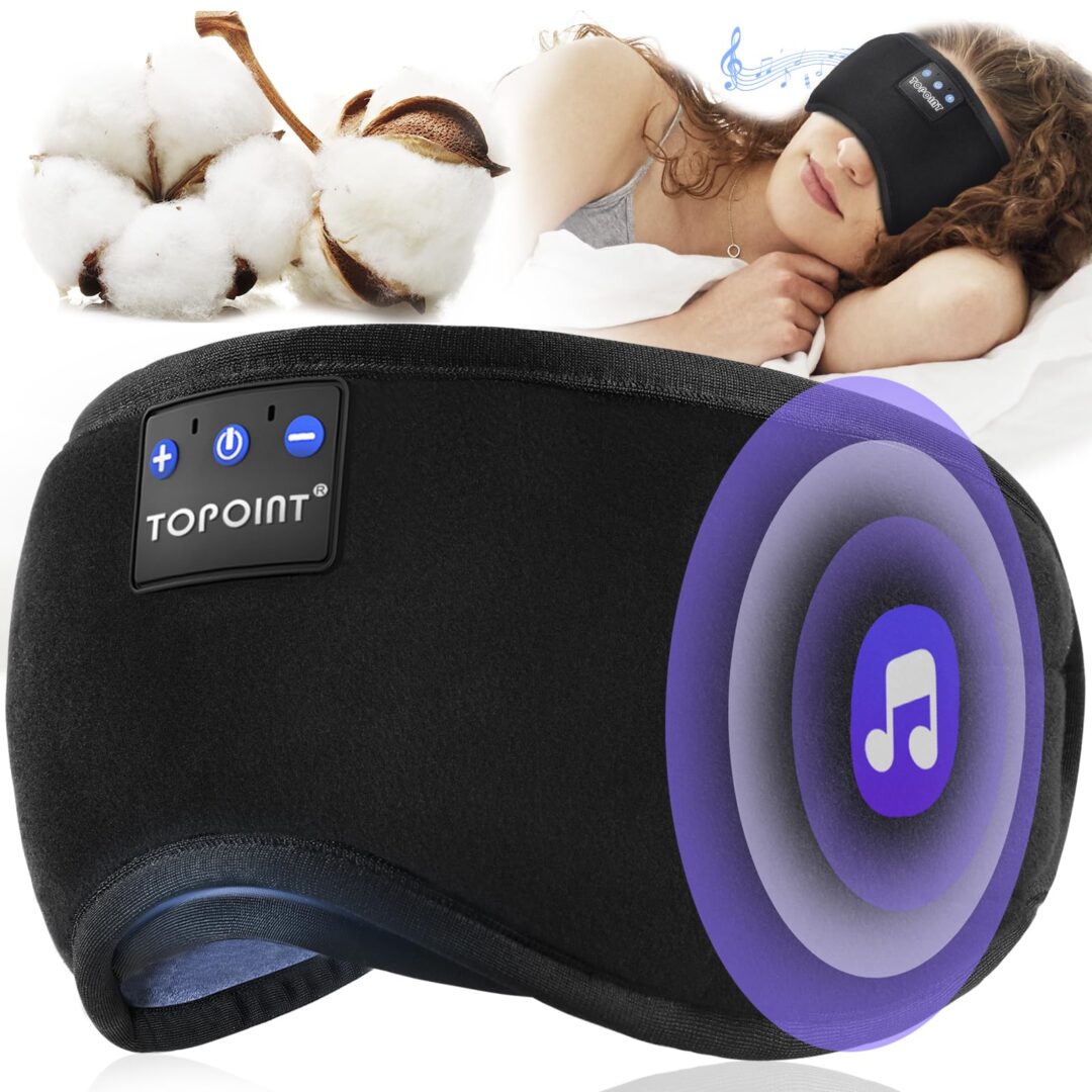 Version 1.0.0 TOPOINT Bluetooth Sleep Mask - Image 9