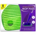 Microfiber Mop Pads - 8 Pack