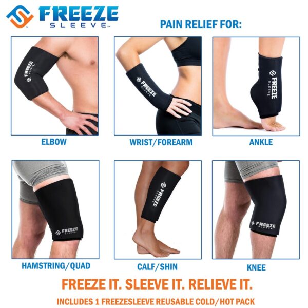 FreezeSleeve Cold/Hot Therapy Sleeve - Image 3
