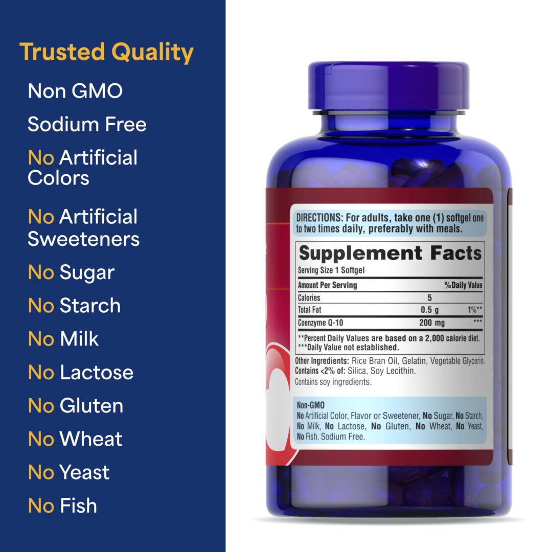 Version 1.0.0 Puritan's Pride CoQ10 Supplement - Image 6
