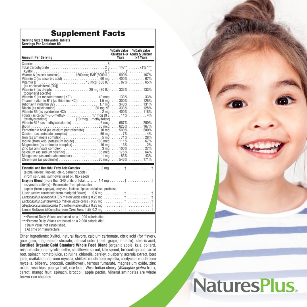 Version 1.0.0 Nature's Plus Children's Multivitamin - Image 5
