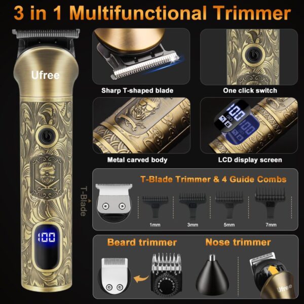 Ufree Beard Trimmer Kit - Image 6