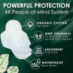 L. Cotton Top Super Absorbency Pads - Image 3