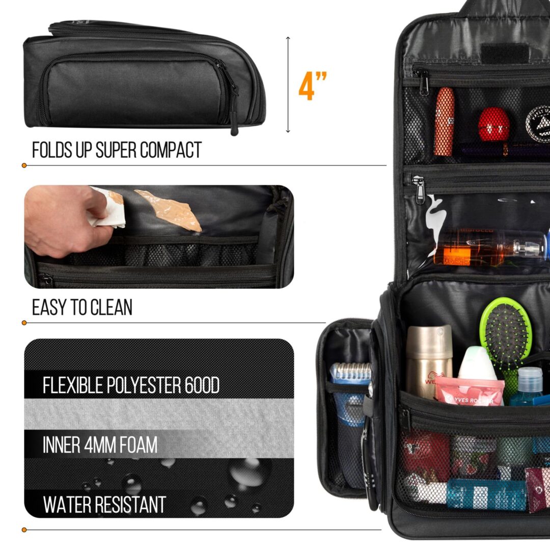 Version 1.0.0 Premium Travel Toiletry Bag - Image 6