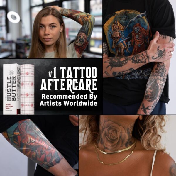 Hustle Butter Tattoo Wrap - Image 5