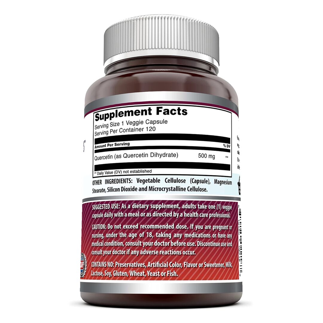 Version 1.0.0 Amazing Formulas Quercetin Capsules - Image 2