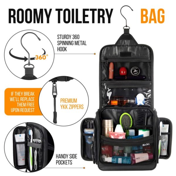 Premium Travel Toiletry Bag - Image 5