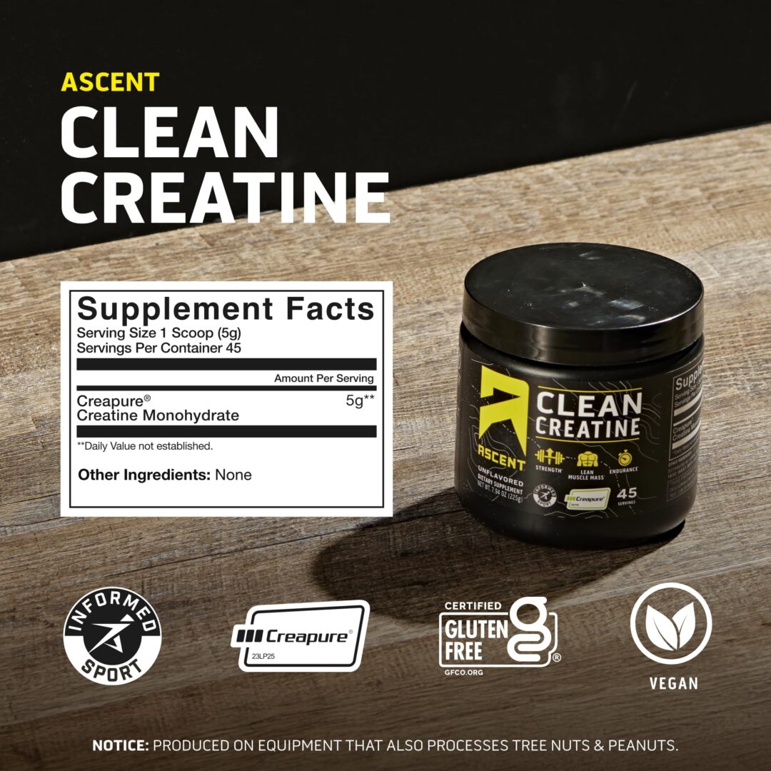 Version 1.0.0 Ascent Clean Creatine Monohydrate - Image 5