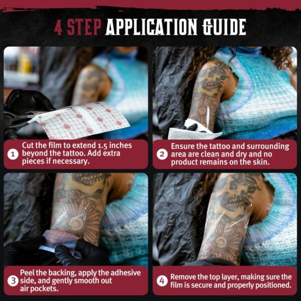 Hustle Butter Tattoo Wrap - Image 3