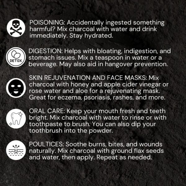 Schizandu Charcoal Powder - Image 2