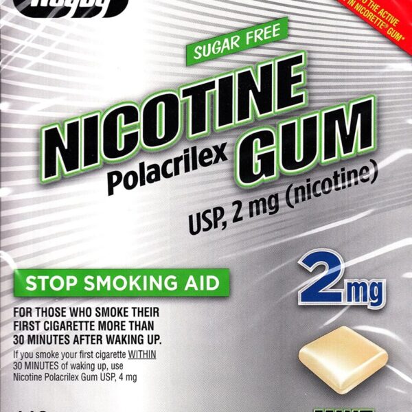 Rugby Nicotine Gum 2MG Mint